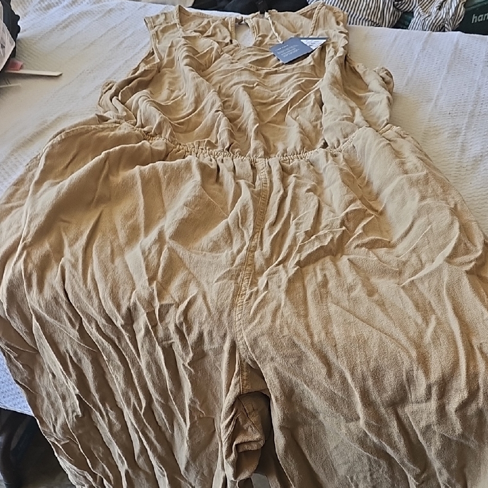 Universal Thread Tan Jumpsuit